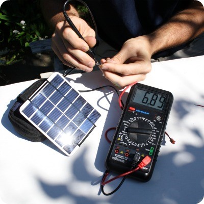 solar panel mulitmeter