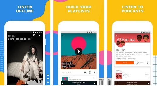SoundCloud-أفضل 5 تطبيقات Android للاستماع إلى الموسيقى بدون WiFi أو البيانات