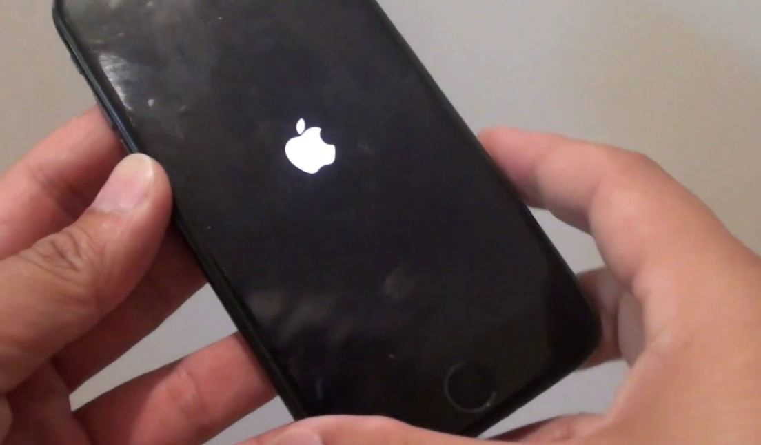 iphone stuck on apple logo white screen