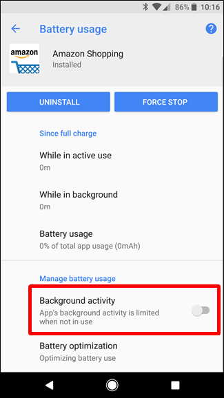 restrict-background-activity-for-app-in-android