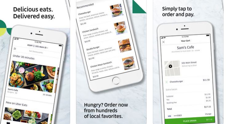 Uber Eats Food Delivery app