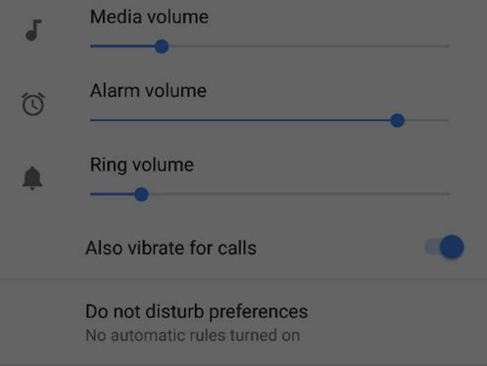 reset notification settings android