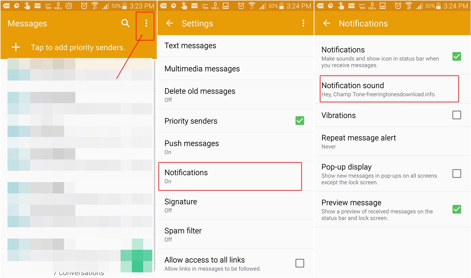 How to set custom notification sound for Android apps | Slashdigit