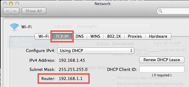 find-router-ip-address-mac