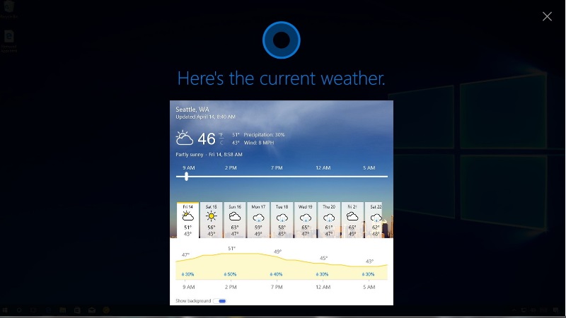 Cortana feature