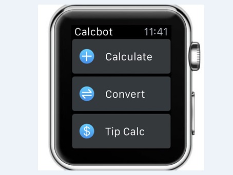 Calcbot Apple Watch 3