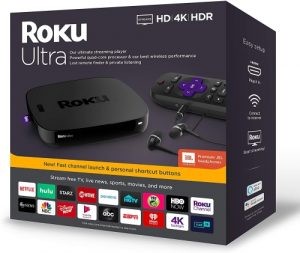 Roku Ultra 4K Streaming Media Player