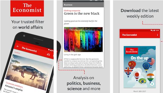 The Economist app