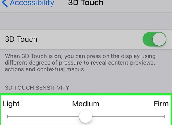 Touchscreen-Issues-adjust-3D-sensitivity-iPhone-X