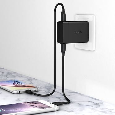 iPhone 8 Charging Cable and USB Adapter