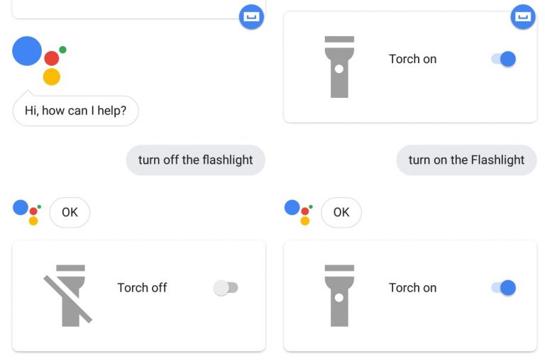 Google turns on the flashlight