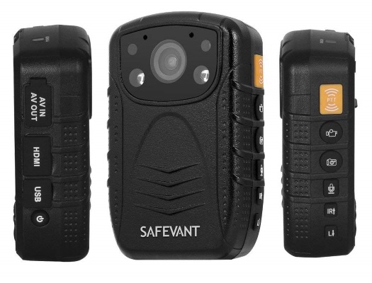 SAFEVANT Multi-functional Body Worn Camera with 64GB Memory