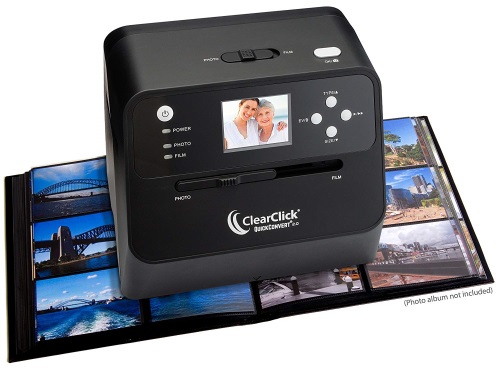 ClearClick 14 MP QuickConvert 2.0 Photo, Slide, and Negative Scanner