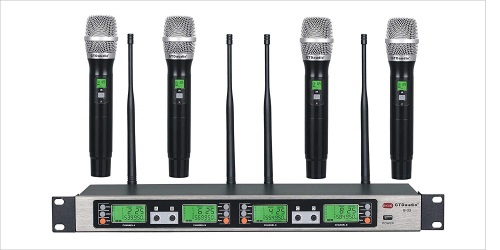 GTD Audio B-33 UHF Wireless microphone Mic System
