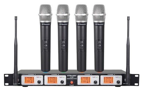 GTD Audio U-504H UHF Wireless Microphone System