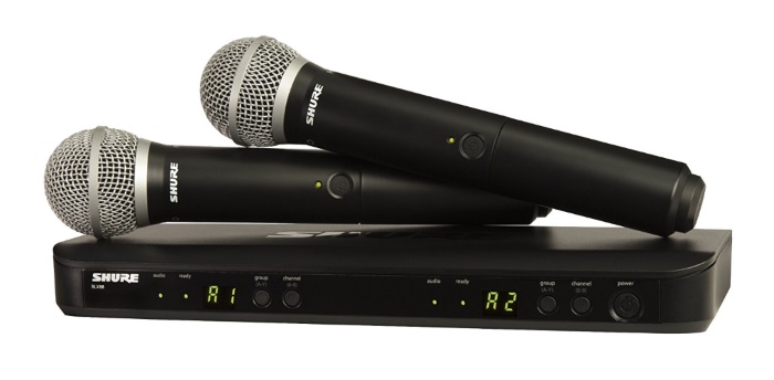 Shure BLX288-PG58 Wireless Vocal Combo with PG58 Handheld Microphones