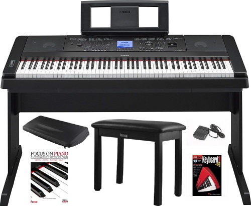 Yamaha DGX-660 88 Key Grand Digital Piano with Knox Piano Bench