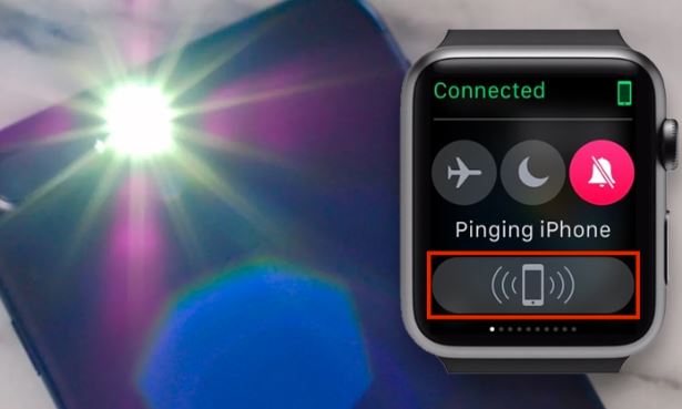 Apple Watch 4 Ping iPhone Option