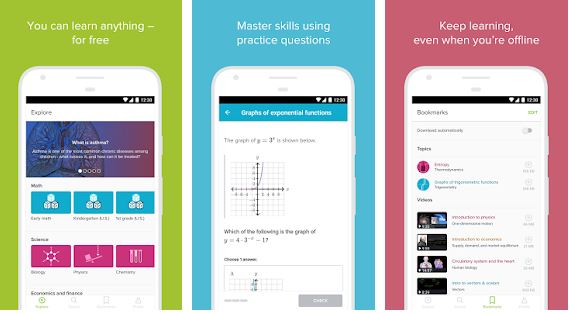 Khan Academy app