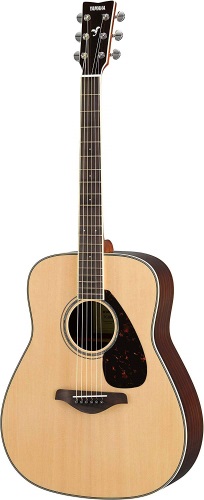 Yamaha FG830 Solid Top Folk Guitar