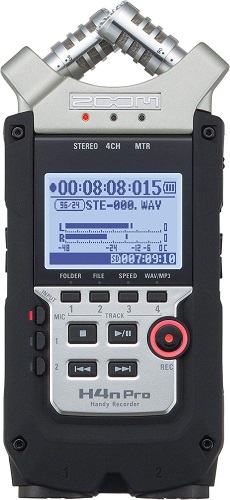 Zoom H4N PRO Digital Audio Multitrack Recorder