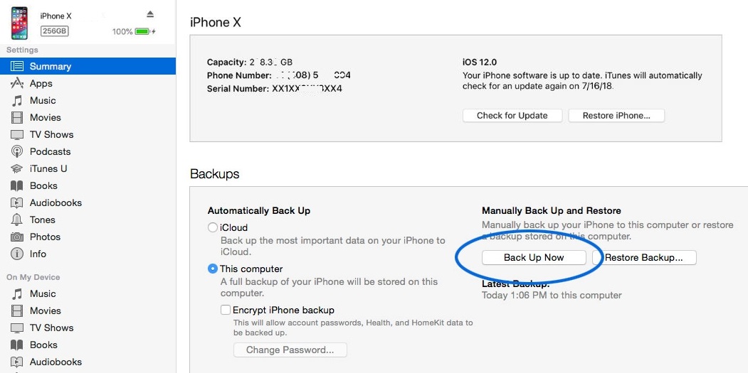 backup-iphone-contacts-to-itunes