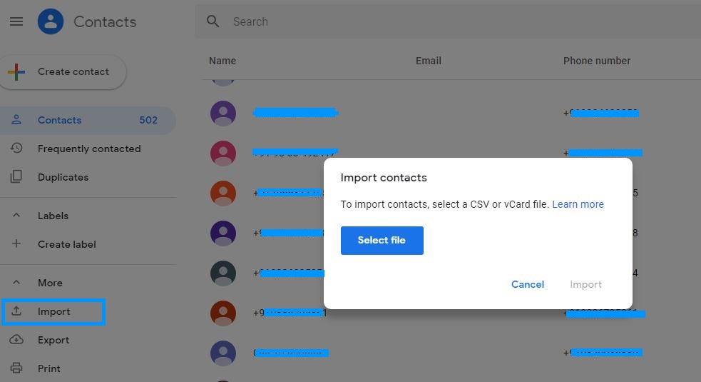 import-contact-to-gmail