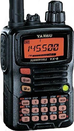 Yaesu VX-6R Submersible Amateur Ham Radio