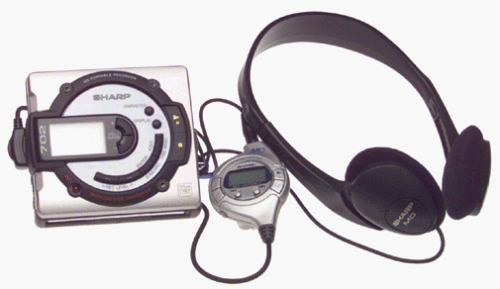 Sharp MDMS702 Personal Minidisc Player Recorder