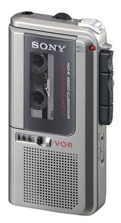 Sony M-570V Microcassette Voice Recorder