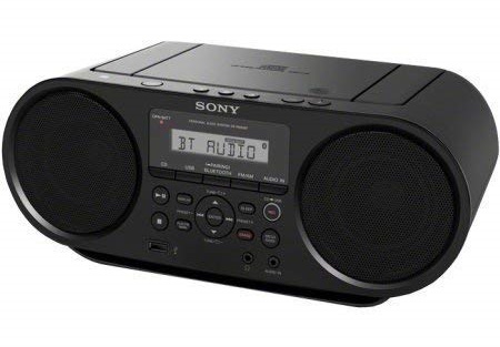 Sony Portable Bluetooth Digital Turner AM FM CD Player Mega Bass Reflex Stereo Sound System