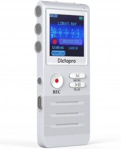 Dictopro Digital Voice Activated Recorder