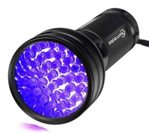 Escolite UV Flashlight Black Light 51 LED 395 nM