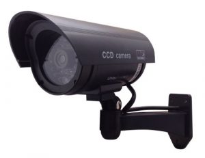 LOFTEK Outdoor Waterproof Fake Dummy Security Camera with Blinking Light