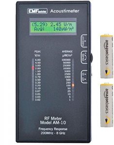 EMFields Acoustimeter AM-10 EMF Meter Bundle