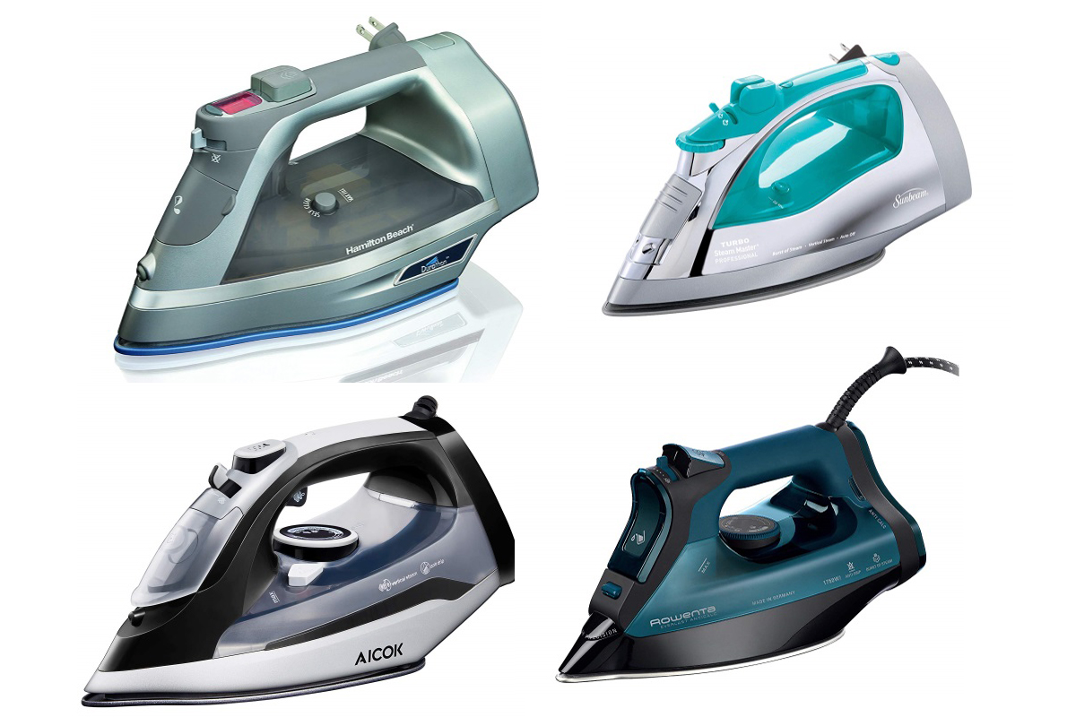 2200w Electric Iron For Clothes Anti-Drip Self Clean Steam Irons Lewis’s ComfiGlide Steam Iron Ceramic Plate Iron