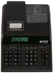 Monroe UltimateX Heavy Duty 12-Duty Print Display Printing Calculator