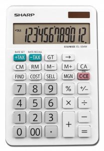 Sharp EL-334WB Business Calculator