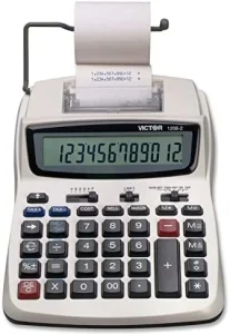 Victor 1208-2 Printing Calculator