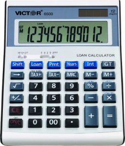 Victor 6500 12-Digit Desktop Financial Calculator
