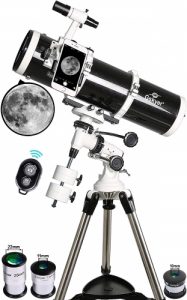 Gskyer Telescope, 130EQ Professional Astronomical Reflector Telescope