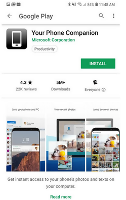 your-phone-companion-app