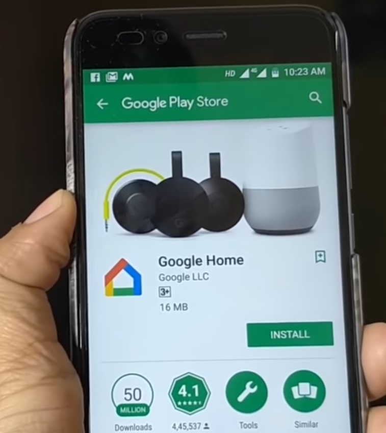 install google home mirror android non smart tv