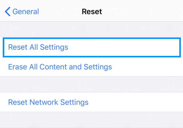 hard reset iphone 11 without deleting data
