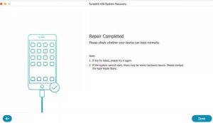Repair iOS using TunesKit iOS System Recovery