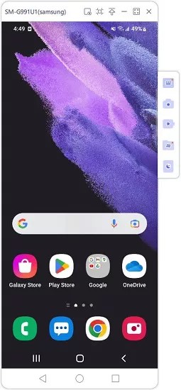 android phone screen mirroring