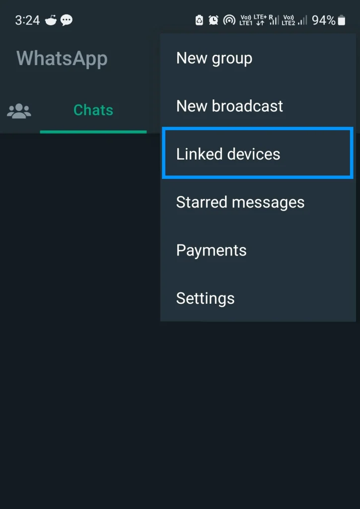 whatsapp linked devices