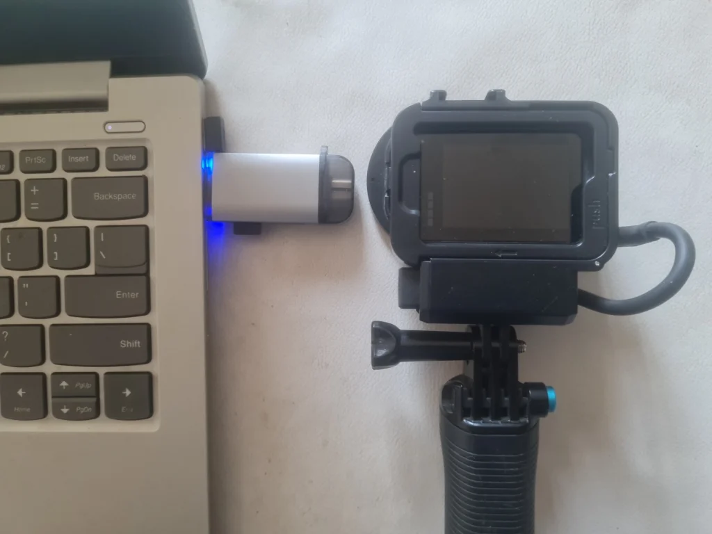connect gopro or sd card to computer